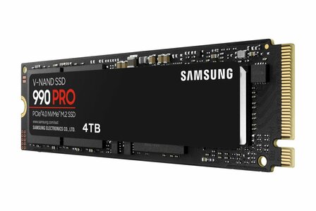 Samsung 990 PRO | 4TB NVMe SSD | M.2 Gen4 | 7.450MB/s Read | 6.900MB/s Write