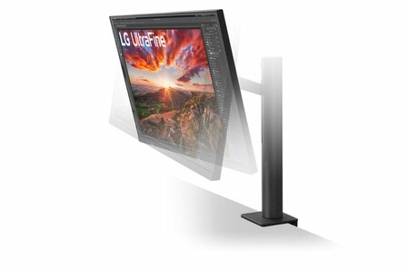 LG 27UN880-B computer monitor 68,6 cm (27&quot;) 3840 x 2160 Pixels 4K Ultra HD LED Zwart REFURBISHED