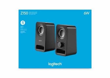 Logitech Z150 Stereo Speakers Helder stereogeluid