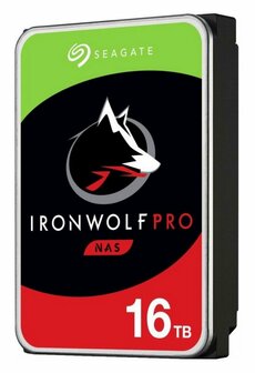 Seagate IronWolf Pro ST16000NE000 interne harde schijf 3.5&quot; 16000 GB SATA III RENEWED