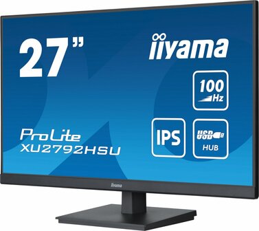 iiyama ProLite XU2792HSU-B6 27&quot; | 1920x1080 IPS | 100Hz | USB Hub | Monitor