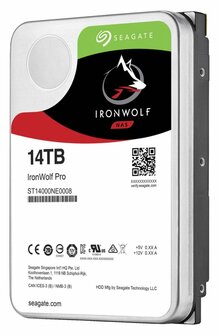 Seagate IronWolf Pro 3.5&quot; 14000 GB SATA III RENEWED