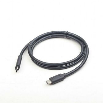 Gembird CCP-USB3.1-CMCM-1M USB-kabel USB 3.2 Gen 1 (3.1 Gen 1) USB C Zwart