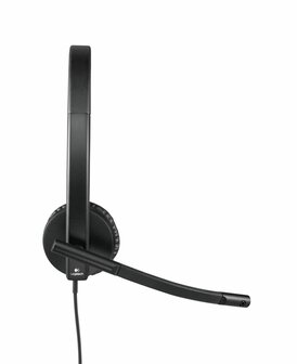 Logitech H570e | Bedrade On-ear USB-A Headset | Zwart