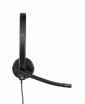 Logitech H570e | Bedrade On-ear USB-A Headset | Zwart