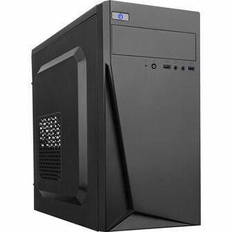 VC13M-071 | Micro-ATX Behuizing | Zonder PSU | USB 3.0 Frontpaneel | Zwart