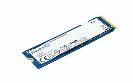 Kingston NV3 | 1TB NVMe SSD | M.2 | Gen4 | 6.000MB/s