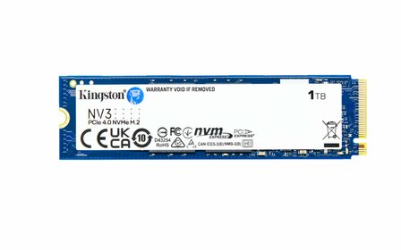 Kingston NV3 | 1TB NVMe SSD | M.2 | Gen4 | 6.000MB/s