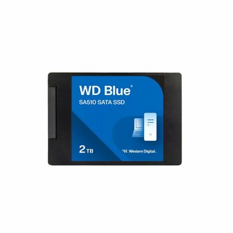 Western Digital Blue SA510 | 2TB SATA SSD | 2.5&#039;&#039; | 560MB/s Lezen | 520MB/s Schrijven