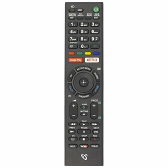 SBOX RC-01402 | Afstandsbediening | Compatibel met Sony TV&#039;s | Zwart
