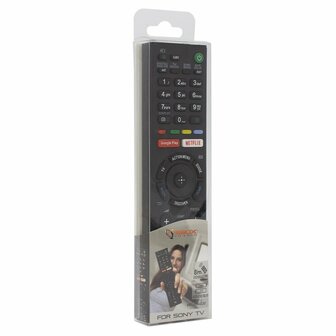 SBOX RC-01402 | Afstandsbediening | Compatibel met Sony TV&#039;s | Zwart