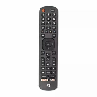 SBOX RC-01405 | Afstandsbediening | Compatibel met Hisense TV&#039;s | Zwart