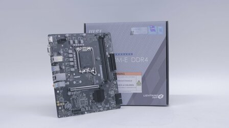 MSI PRO H610M-E | Socket LGA 1700 | Intel H610 | 2xDDR4 | Micro-ATX | Moederbord | 2e Kans