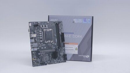 MSI PRO H610M-E | Socket LGA 1700 | Intel H610 | 2xDDR4 | Micro-ATX | Moederbord | 2e Kans
