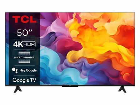 TCL 50P69B 50&quot; | 4K Ultra HD LED Smart TV | Google TV + Wifi | HDR10 | 50Hz