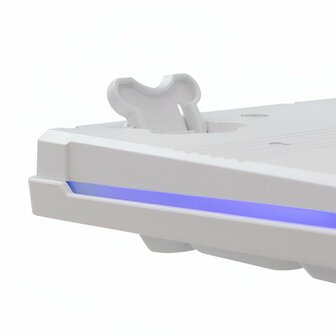 Baracuda ORCA RGB | Bekabeld Gaming Toetsenbord inclusief Muis | QWERTY | Wit