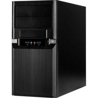 Inter-Tech TM-515 | Micro Tower Behuizing | Zwart