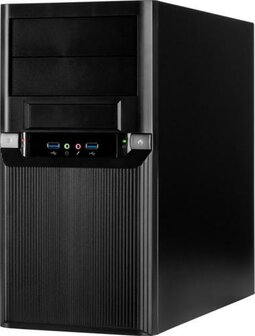 Inter-Tech TM-515 | Micro Tower Behuizing | Zwart