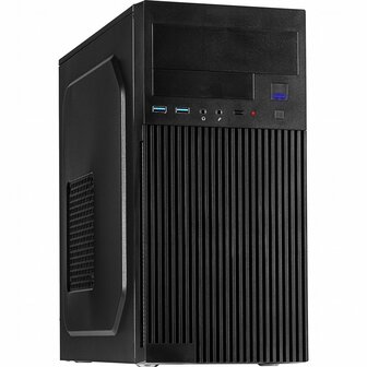 Inter-Tech IT-6521 | Micro-Tower | Zwart | Open Box