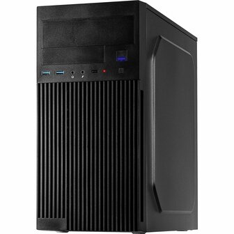Inter-Tech IT-6521 | Micro-Tower | Zwart | Open Box