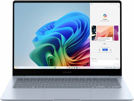 Samsung Galaxy Book4 Edge 14&quot; | 2880x1800 AMOLED Touch | Snapdragon X Elite | 16GB RAM | 512GB SSD | Windows 11 Home | Sapphire Blue