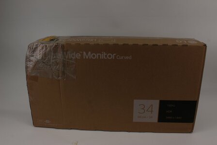 LG 34WR50QK-B | 34&quot; UltraWide (3440x1440) | 100Hz | DisplayPort &amp; 2x HDMI | Zwart | Open Box