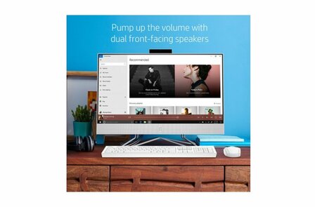 HP All-in-One 24-df1043na | 23.8&#039;&#039; F-HD IPS | Intel Core i5-1135G7 | 8GB | 256GB | W11 Home | Zonder Keyboard &amp; Muis