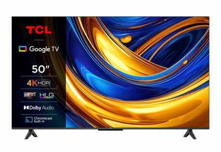 TCL 50P61B 50&quot; | 4K Ultra HD LED Smart TV | Google TV + Wifi | HDR10 | Elegant Design | 60Hz | Open Box