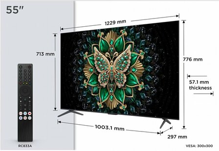 TCL 55C61K 55&#039;&#039; (2025)