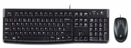 Logitech LGT-MK120 | Bedrade Muis en Toetsenbordcombo | QWERTY