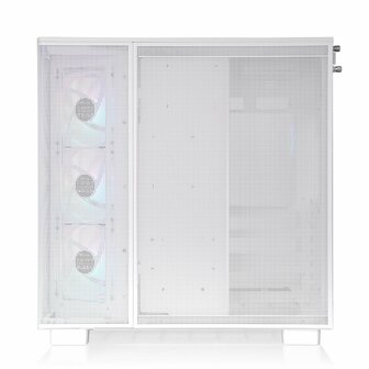 Thermaltake View 380 XL TG ARGB | Mid Tower Case | Snow (CA-11E-00M6WN-00)
