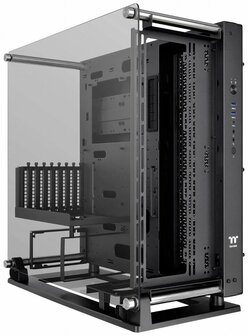 Thermaltake Core P3 TG Pro | Open Frame Mid-Tower Case | Zwart (CA-1G4-00M1WN-09)