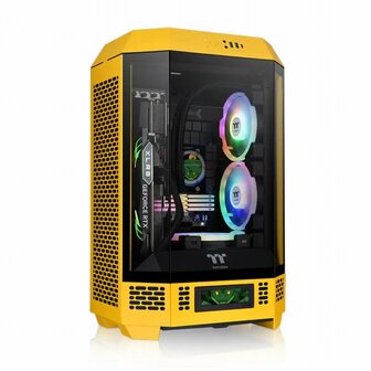 Thermaltake The Tower 300 Bumblebee | Micro-Tower Case | Geel/Zwart (CA-1Y4-00S4WN-00)