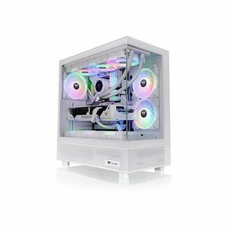 De Thermaltake View 270 TG ARGB Snow | Mid Tower Case | Wit (CA-1Y7-00M6WN-00)