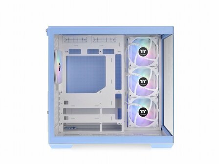 Thermaltake View 380 TG ARGB | Mid Tower Case | Hydrangea Blue (CA-1Z2-00MFWN-00)