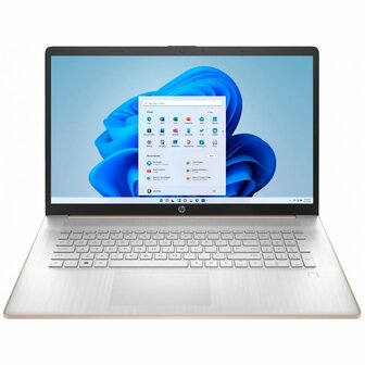 HP 17T-n300 | 17.3&quot; HD+ Touchscreen | Intel Core i7-1355U | 8GB RAM | 512GB SSD | Windows 11 Home | Pale Rose