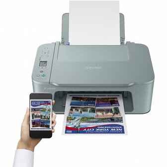 Canon PIXMA TS3752i | Inkjet All-in-One Kleurenprinter | 4800x1200 dpi | WiFi | Blauw/Grijs