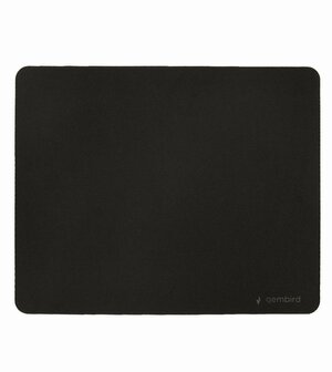 Gembird MP S BK M | Zwarte Muismat | Antislip Onderzijde | Comfortabel Textieloppervlak