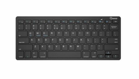 QWARE Wireless keyboard Woodstock Zwart