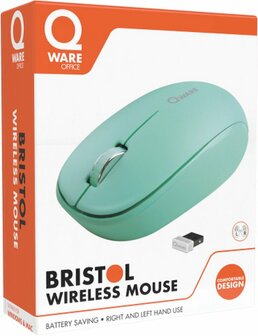 QWARE Wireless Mouse Bristol Mint