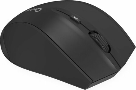 QWARE Wireless Mouse Bolton Zwart