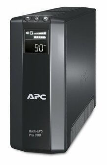 APC Back-UPS Pro BR900G-GR | 900 VA UPS met LCD-scherm | 5 Aansluitingen | AVR Technologie | Geavanceerde Bescherming tegen Spanningstoringen