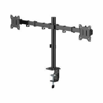 Sbox Desktop Dual Arm | Monitorarm 17 tot 32 inch | VESA 75x75 en 100x100 | 2x Max. 9 kg