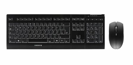 CHERRY B.Unlimited 3.0 | Draadloze Muis en Toetsenbordcombo | QWERTY | Zwart