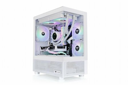 Thermaltake View 170 TG ARGB Snow | Micro Tower Case | Snow | OPEN BOX