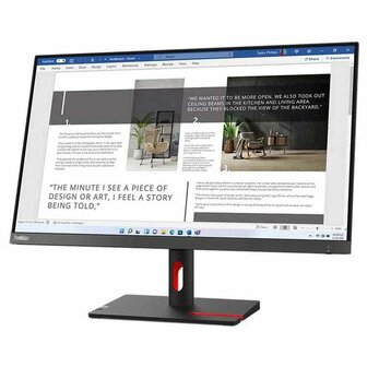 Lenovo ThinkVision S27i 30 | 27" Full HD IPS Monitor | 100Hz | Grijs