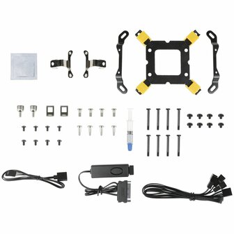 AZZA Galeforce 240mm ARGB PWM | All-in-One CPU Waterkoeler | Open Box