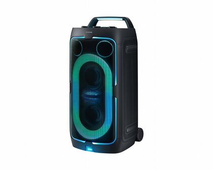Samsung Sound Tower MX ST50F/XN | Bluetooth Party Speaker | 240W | Tot 18 Uur Accuduur | IPX4 Spatwaterbestendig | Karaoke &amp; Party Lights+