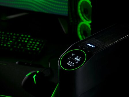 APC Back-UPS Pro Gaming BGM2200B-GR | 2200VA / 1320W | Line-Interactive | Pure Sinus | 4x Schuko + 2x IEC C13 | UPS