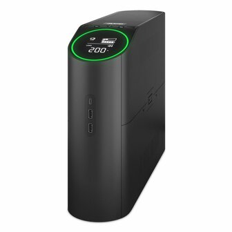 APC Back-UPS Pro Gaming BGM2200B-GR | 2200VA / 1320W | Line-Interactive | Pure Sinus | 4x Schuko + 2x IEC C13 | UPS